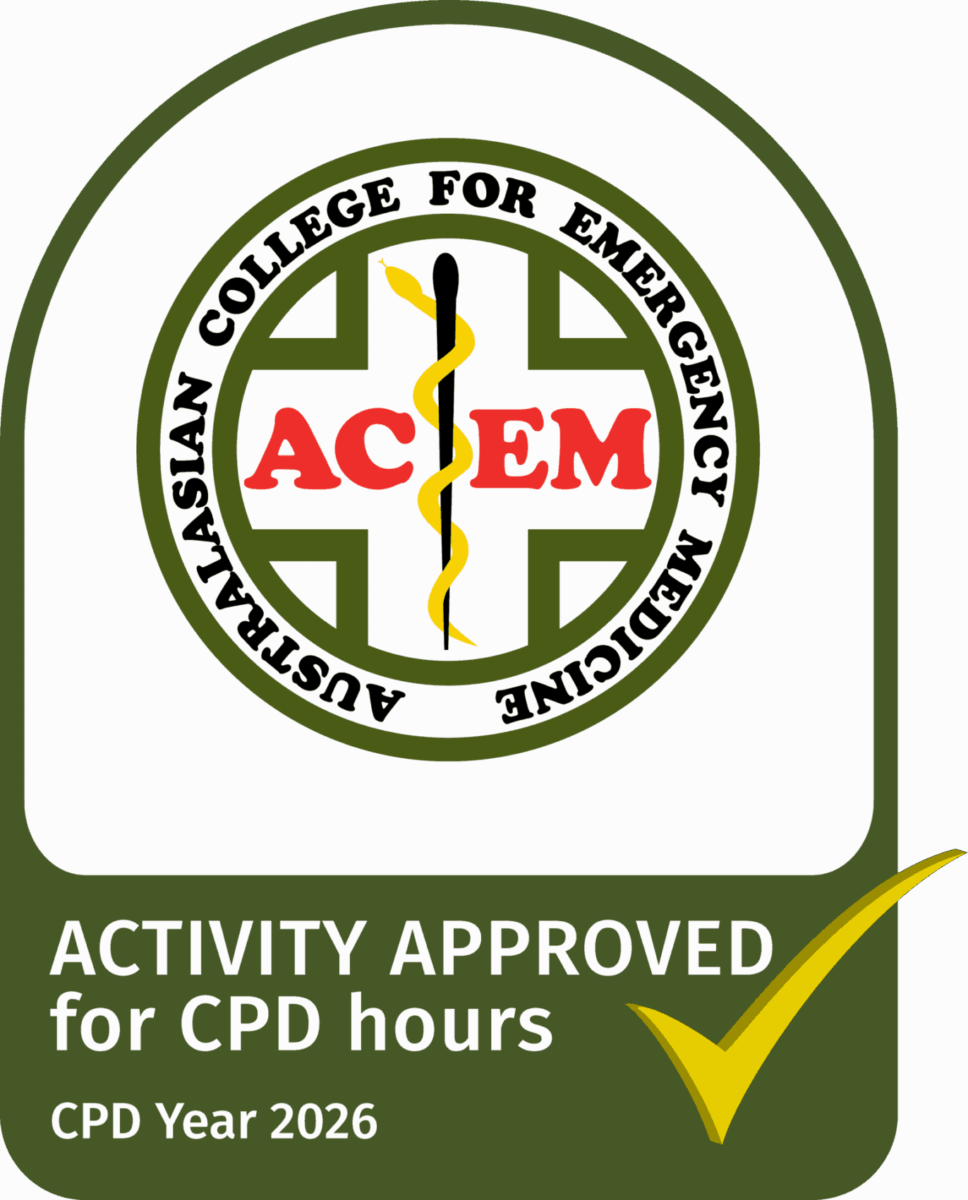 ACEM CPD accreditation logo for 2026